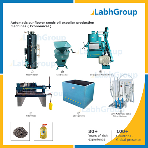 Sunflower Seeds Oil Extraction Expeller Machine
