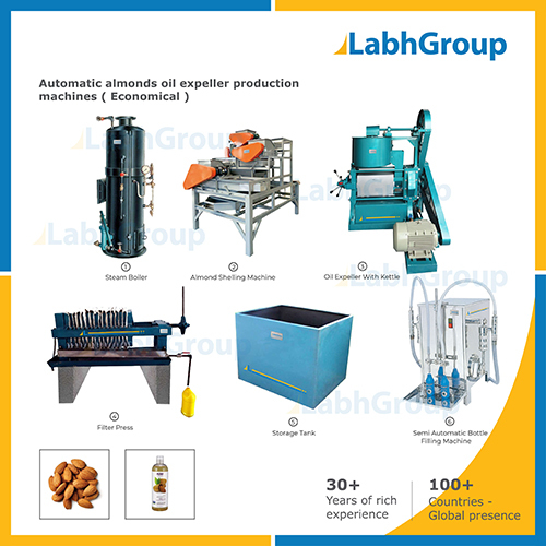 Almonds Oil Extraction Expeller Machine