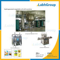 Hydrogenated Vegetable Oil Mill Machine - Stainless Steel, 5000 Kg/hr Capacity | Automatic, Eco-friendly, Low Noise, High Efficiency, Extended 1+1 Year Warranty