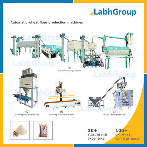 Advance High Capacity Wheat Flour Mill - Manufacturing Machines