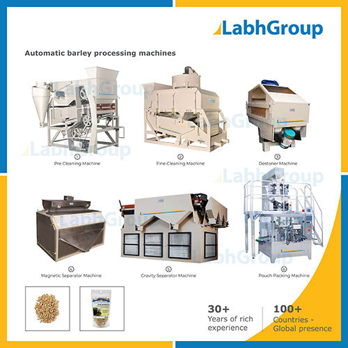 Barley Processing Machines Capacity: 1000 Kg/Hr