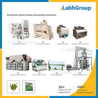 Automatic Green Beans Cleaning & Processing Machines - 1000 Kg/hour, 50 Kw Power, Plc Control | Eco-friendly, Low Noise, High Efficiency, Extended Warranty