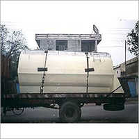 Milk Transportation Tanker - Stainless Steel, Horizontal Shape, Silver Color | Automatic Plc Control, Air Cooling System, Industrial Use