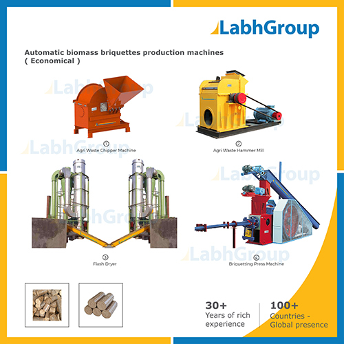 Biomass Briquettes Making Machines By LABH PROJECTS PVT. LTD.
