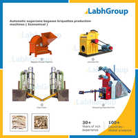 Sugarcane Bagasse Briquettes Making Machines