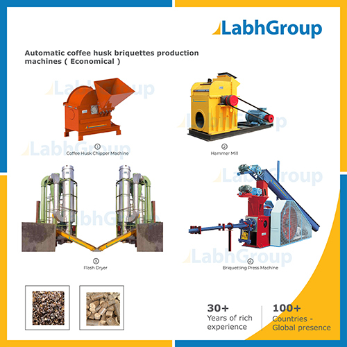 Coffee Husk Briquettes Making Machines By LABH PROJECTS PVT. LTD.