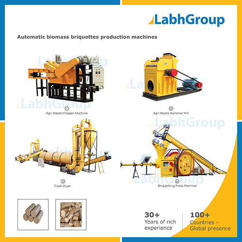 Advance High Capacity Biomass Briquettes Making Machine