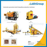 High Capacity Groundnut Shell Briquettes Making Machine Capacity: 2500 Kg/hr