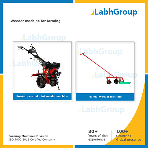 Weeder Machine For Farming