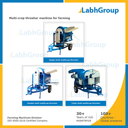 Multi-crop Thresher Machine For Farming