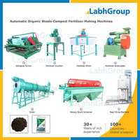 खाद जैविक अपशिष्ट खाद उर्वरक बनाने की मशीन की क्षमता: 2 टन/दिन
