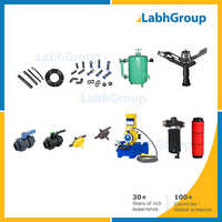 Drip Irrigation Equipment - 12mm To 20mm Pipe Diameter, 1.5-4 Litres Per Hour Discharge Rate | Extended Warranty 1 + 1 Year, Ergonomically Designed For Easy Operation