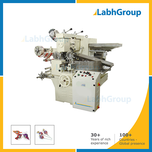 Double Twist Wrapping Machine For Chupa Chups