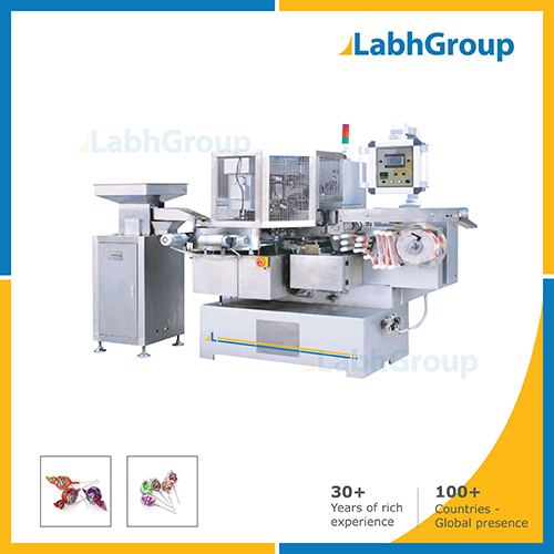 Double Twist Packing Machine For Ball Lollipop
