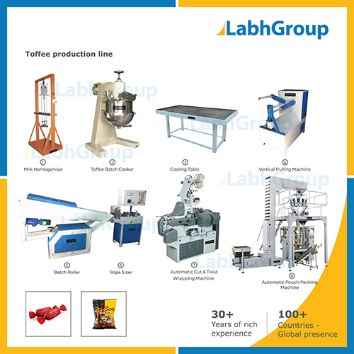 Toffee Making Machine - Production Line