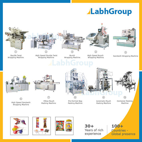 Compact Structure Lollipop Packing Machines