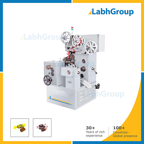 Cut And Twist Wrap Machine For Toffee And Gum