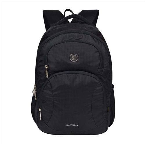 Black Eume Moonface 41 Ltr Stylish Durable Casual School Bag