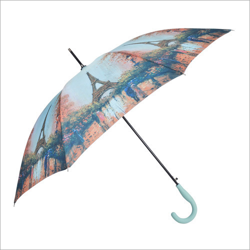 Windproof Auto Open Straight Umbrella