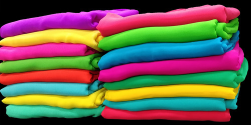 Poly 60 Grams Fabric - 44 Inch Width, Colorful Dyed Georgette for Dresses & Sarees | Light Weight, Plain Style, Suitable for All Seasons