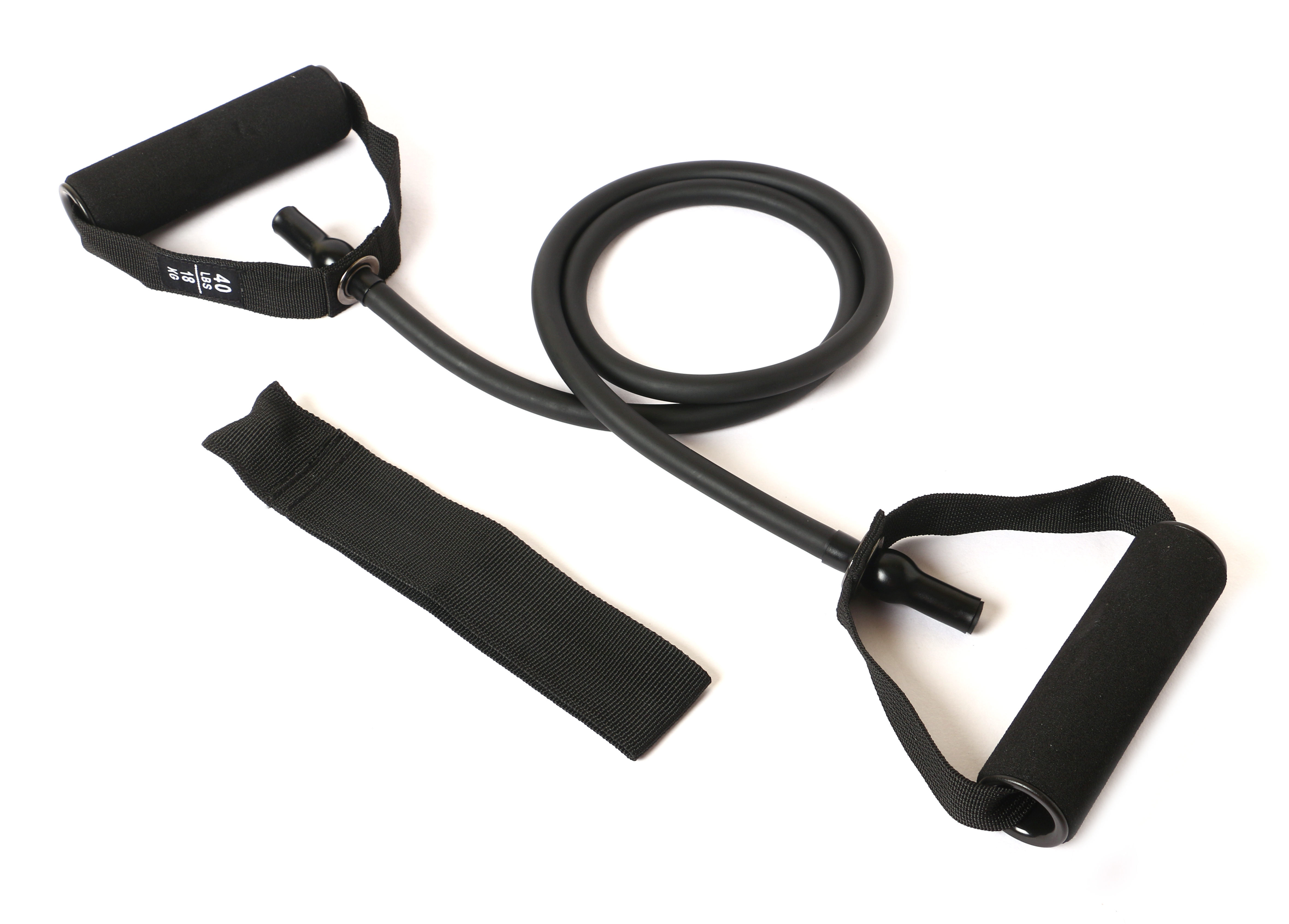 Kd Resistance Tube Exercise Bands for Muscle Building, Fat Burning, Weight Loss, Cross Fitness Training, Pilates, Yoga and Improving Fitness Levels