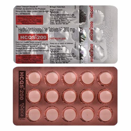 Hydroxychloroquine Sulphate 200mg Tablets