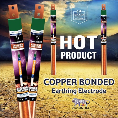 Copper Bonded Earthing Electrode Diameter: 40 Mm
