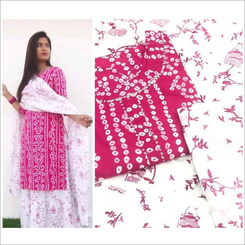 Ladies Printed Kurta With Dupatta Ladies Printed Kurta With Dupatta