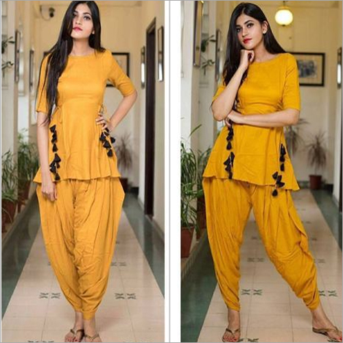 Discover 75+ dhoti style kurti images super hot
