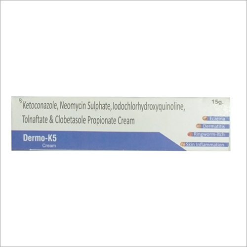 Ketoconazole Neomycin Sulphate Iodochlorhydroxyquinoline Tolnaftate And Clobetasole Propionate Cream