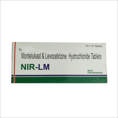 Montelukast And Levocetirizine Hydrochloride Tablets