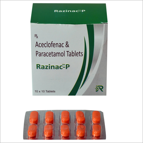 Aceclofenac And Paracetamol Tablets