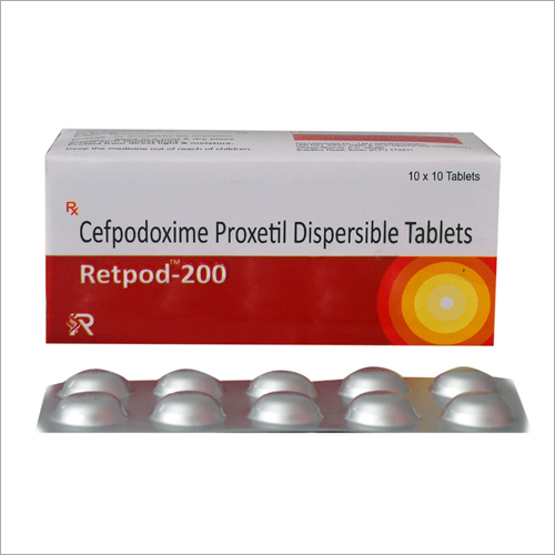 Cefpodoxime Proxetil Dispersible Tablets