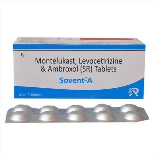 Montelukast Levocetirizine And Ambroxol Tablets