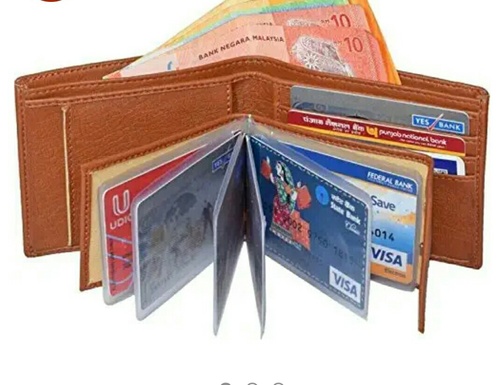 Gents Album Wallet Material PU Foam
