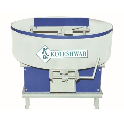 Pan Mixer Machine With Roller And Blade