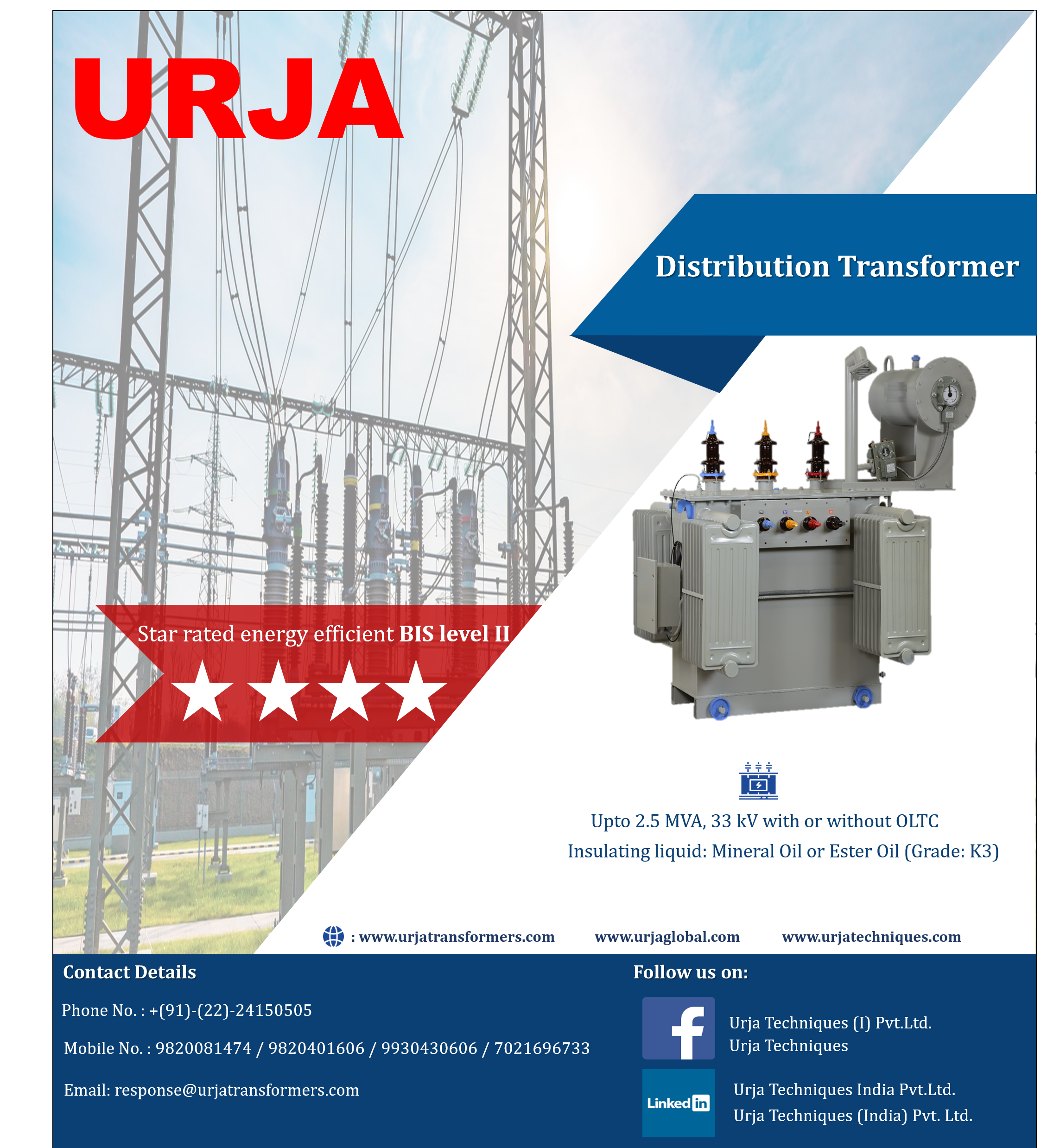 Industrial Distribution Transformers