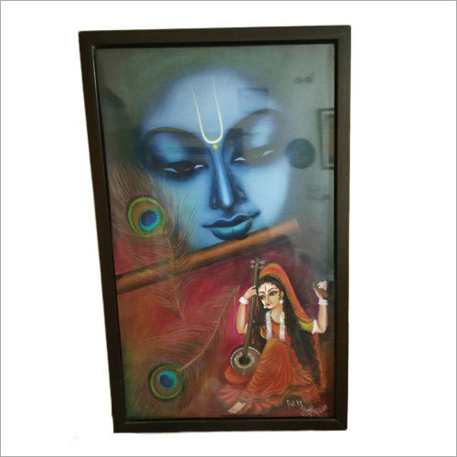 Meera Bai Handmade Oil Painting