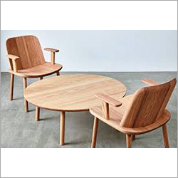 Outdoor Wooden Table And Chair