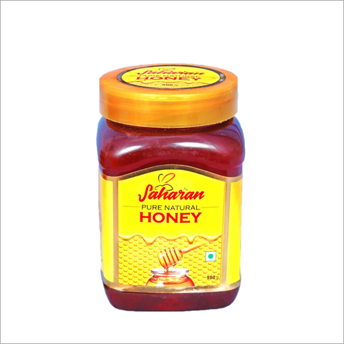 500 GM Pure Honey - Grade A | Food Safe, New Bottle Packaging, Versatile Use for Culinary Applications