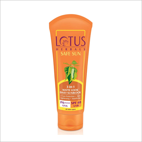 3 In 1 Matte Look Daily Sunblock