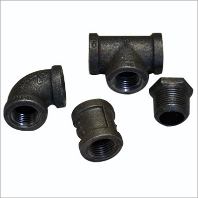 Black Carbon Steel Forged Pipe Fitting