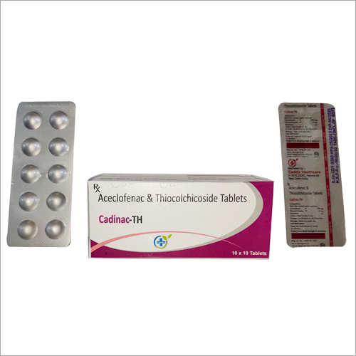 Aceclofenac and Thiocolchicoside Tablets