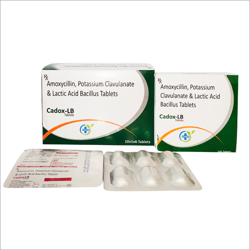 Amoxycillin Potassium Clavulanate and Lactic Acid Bacillus Tablets