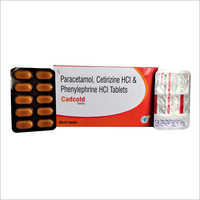 Paracetamol Cetirizine HCI and Phenylephrine HCI Tablets