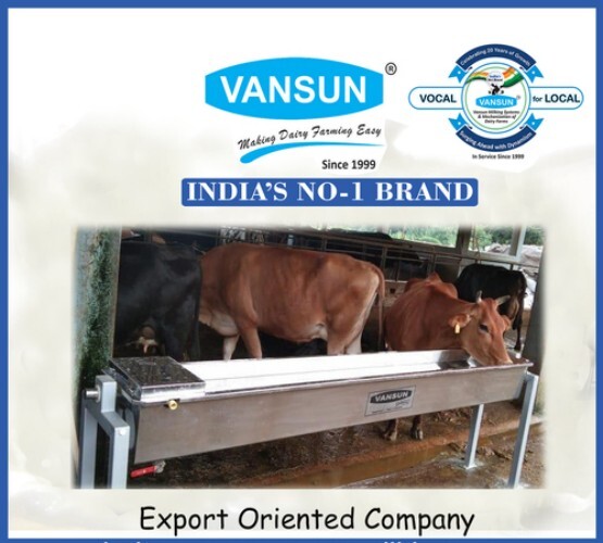 Cattle Water Trough - Color: Silver