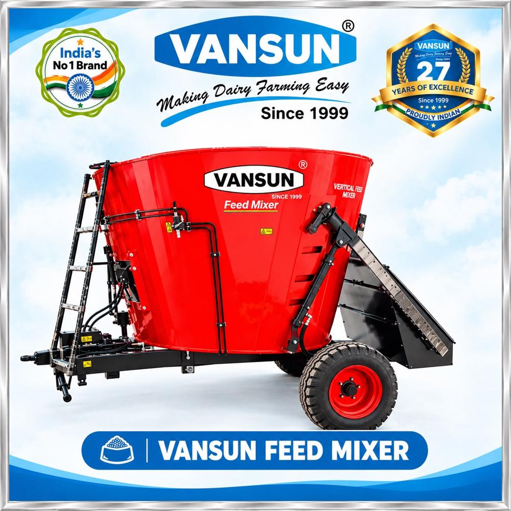Wagon Driven Feeding Mixer - Capacity: 5 Ton/hr