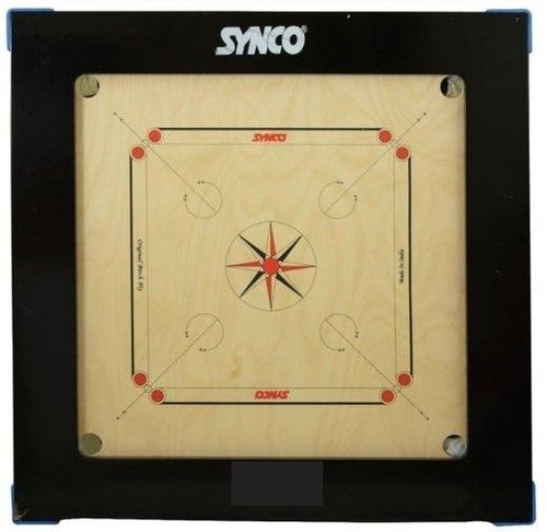 Kd Synco Jumbo Genius Carrom Board English Brich 28mm