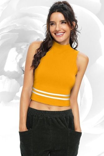 May Colors Ladies Crop Tops