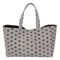 Printed Canvas Hand Bag